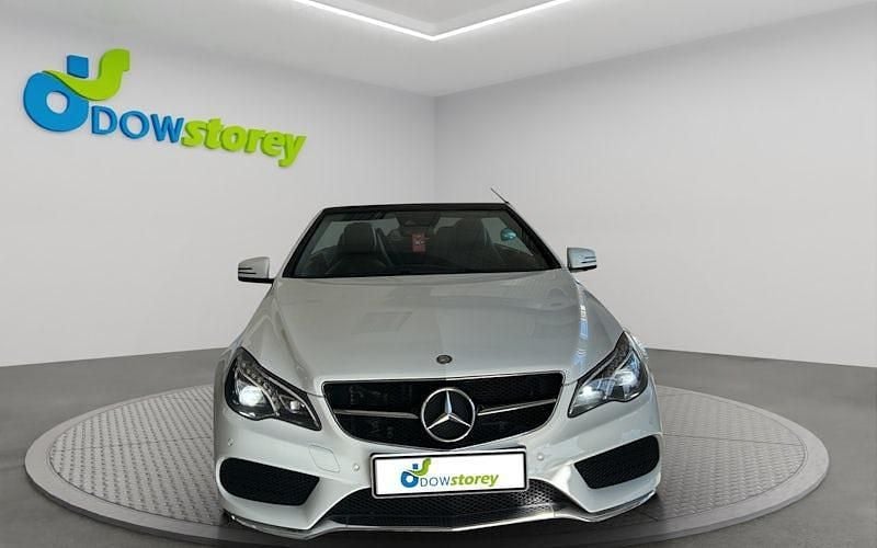 Usado Mercedes E350 AMG line 258 CV (189 kW) 2016 Blanco Descapotable
