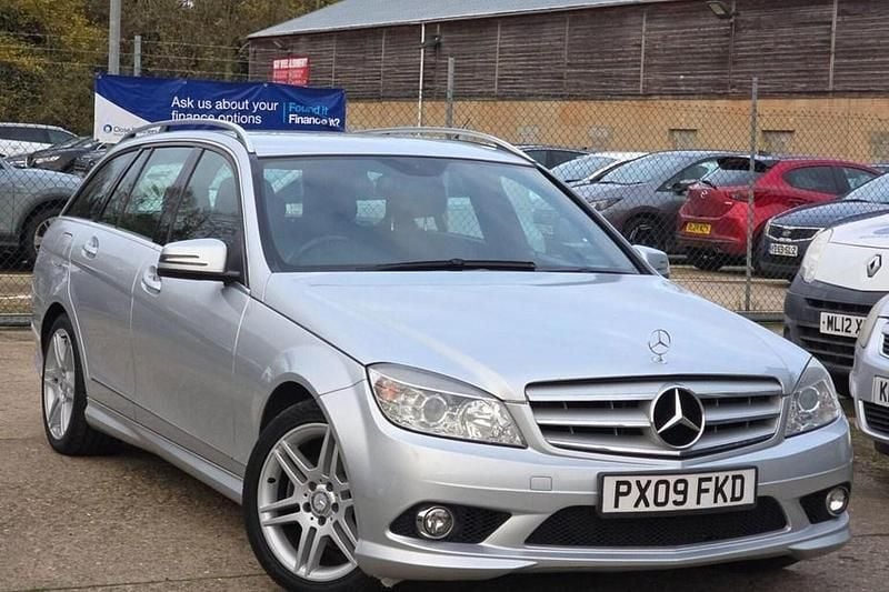 Silver Used 2009 Mercedes C220 Estate | £2,990 (Fair price) - Image 1/1