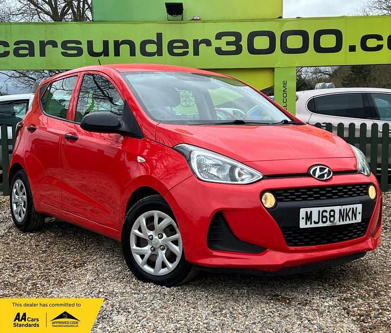 Red Used 2018 Hyundai i10 Hatchback | £4,950 (Fair price) - Image 1/4