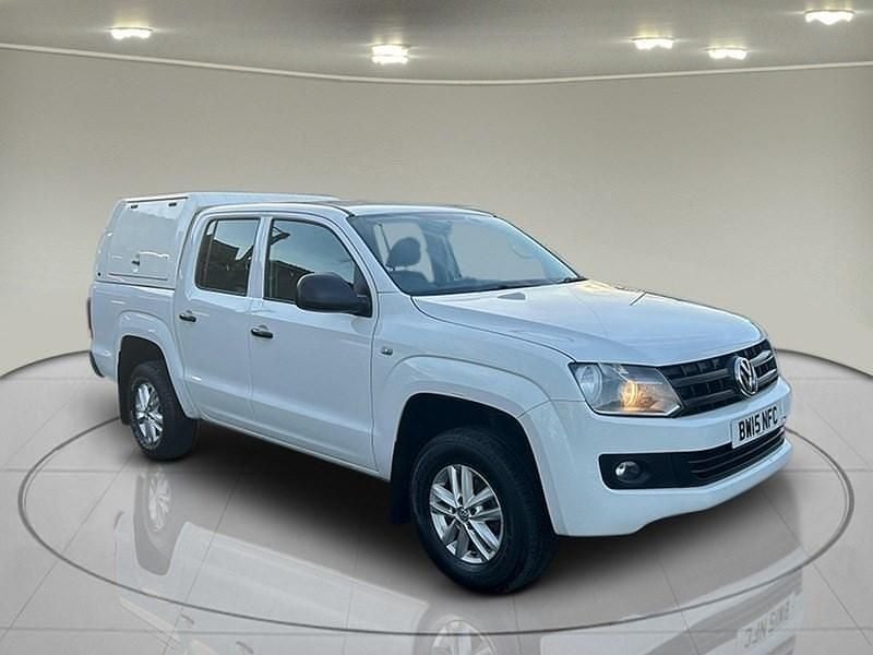 White Used 2015 VW Amarok Startline Pickup | £7,900 (Good price) - Image 1/4