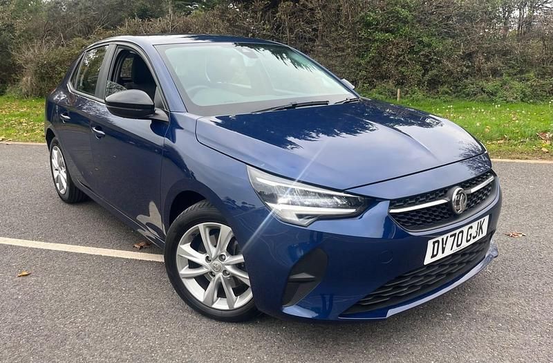 Used Vauxhall Corsa 100 HP (73 kW) 2020 Blue Hatchback