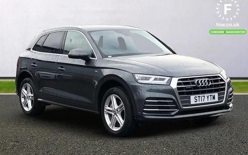 Grey Used 2017 Audi Q5 S-Line SUV | £18,999 (Fair price) - Image 1/4