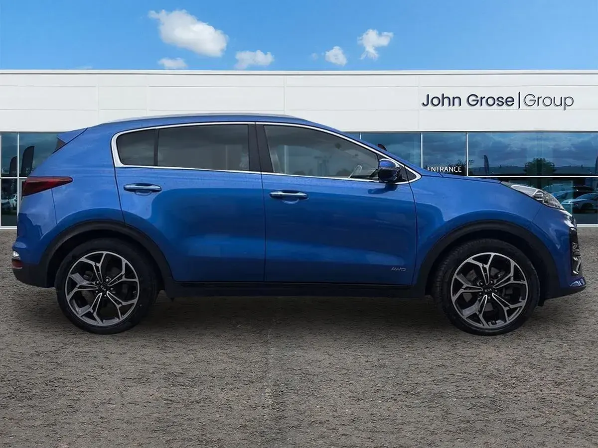Used Kia Sportage GT-Line 136 HP (100 kW) 2021 Blue SUV