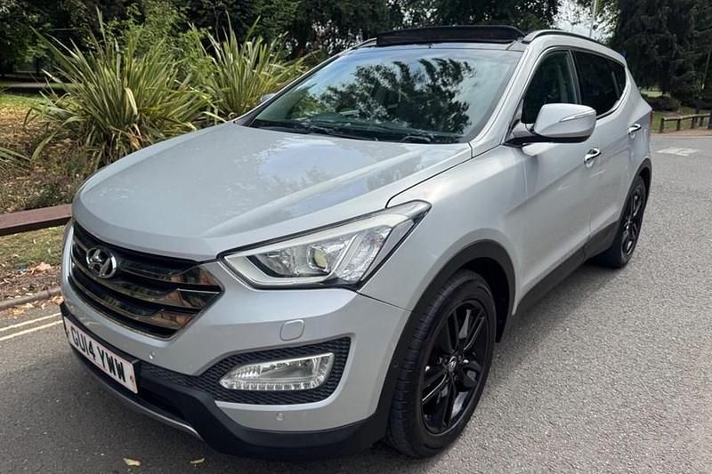 Silver Used 2014 Hyundai Santa Fe Premium SE SUV | £6,490 (Fair price) - Image 1/1