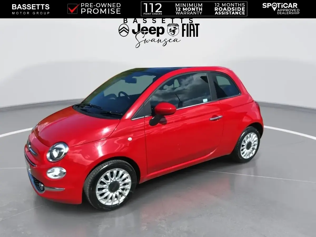 Used Fiat 500 S 70 HP (51 kW) 2023 Red Hatchback