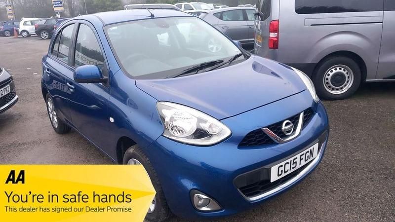 Used Nissan Micra Acenta 2015 Blue Hatchback
