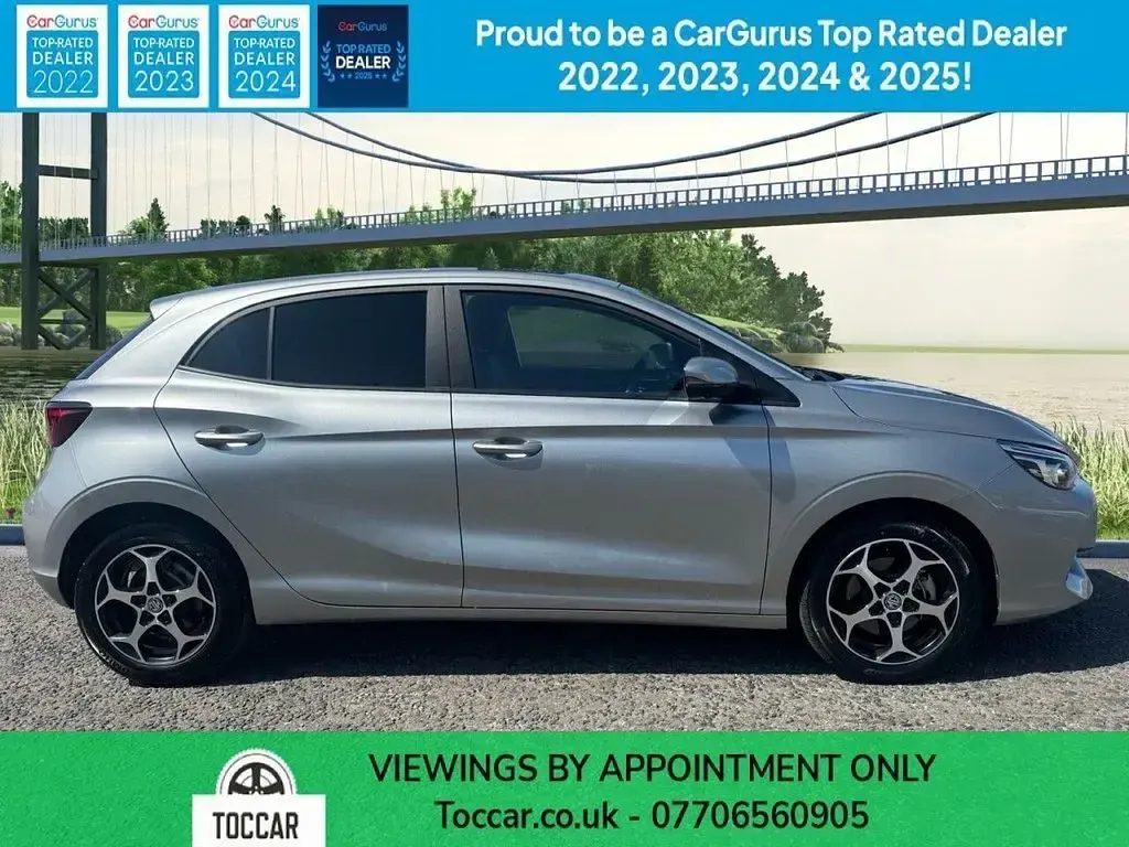 Used MG MG3 Trophy 194 HP (142 kW) 2025 Silver Hatchback
