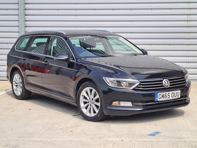 Black Used 2015 VW Passat SE Estate | £4,995 (Fair price) - Image 1/4