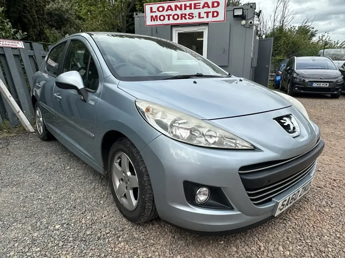 Begagnad Peugeot 207 2010 Blå Halvkombi