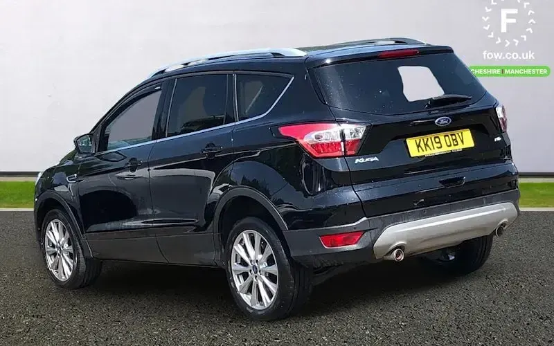 Used Ford Kuga Titanium 182 HP (133 kW) 2019 Black SUV
