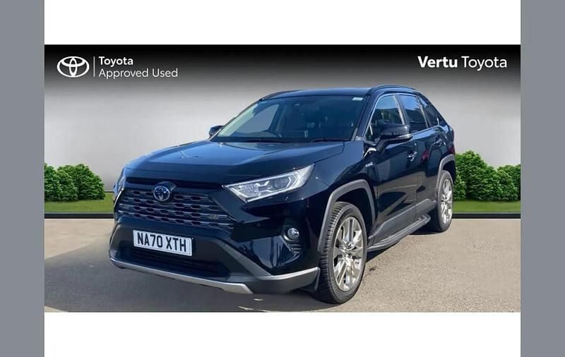 Used Toyota RAV4 Hybrid 218 HP (160 kW) 2020 Black SUV