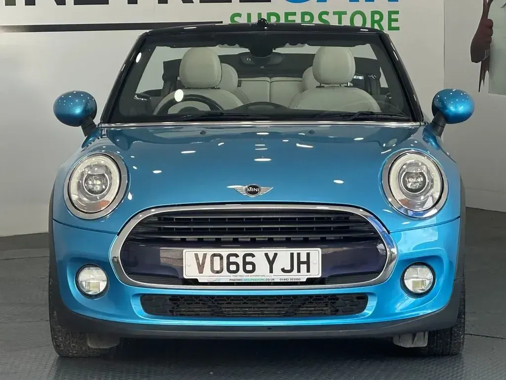 Used Mini Cooper Cabriolet 136 HP (100 kW) 2016 Blue Cabriolet