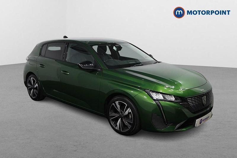 Used Peugeot 308 Allure 131 HP (96 kW) 2023 Green Hatchback