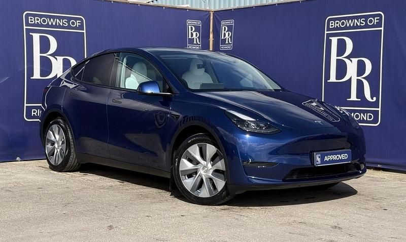 Used Tesla Model Y Long Range AWD 282 kW (384 HP) 2023 Blue SUV