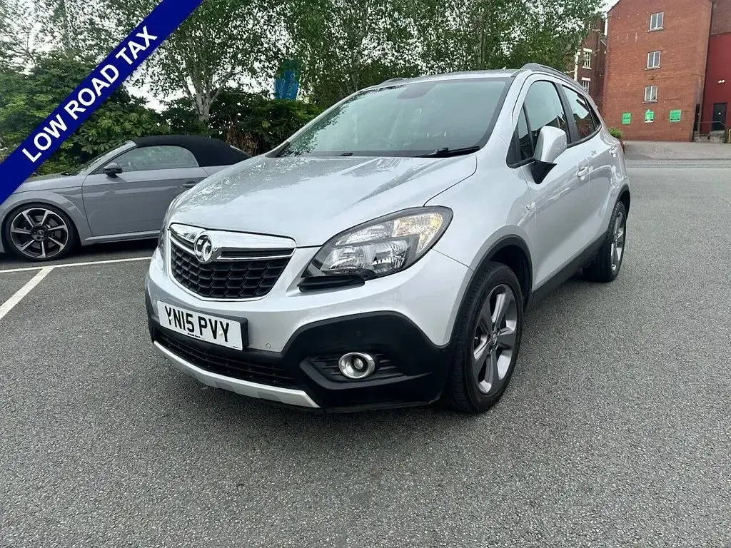 Used Vauxhall Mokka S 130 HP (95 kW) 2015 Silver SUV