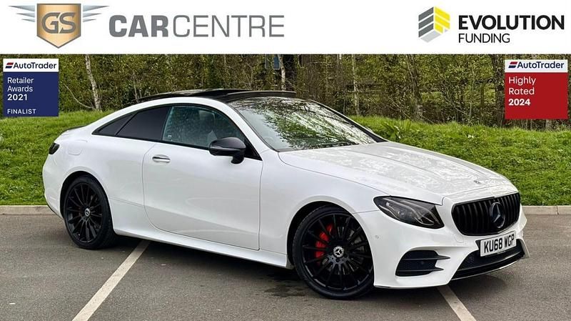 Used Mercedes E220 AMG Line Premium 2018 White Coupe