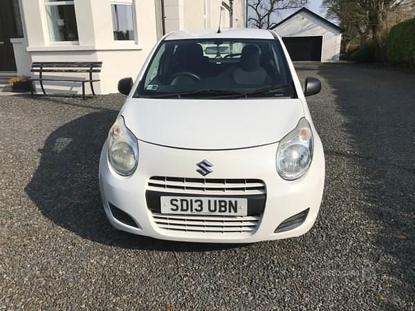 White Used 2013 Suzuki Alto SZ3 Hatchback | £3,195 (A bit pricey) - Image 1/4