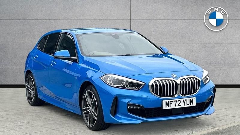 Blue Used 2022 BMW 118 M Sport Hatchback | £20,990 (Fair price) - Image 1/4