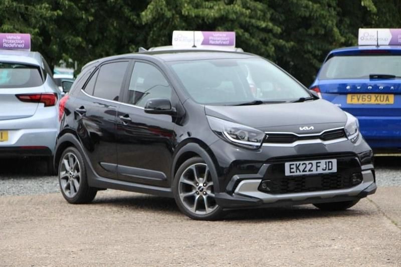 Black Used 2022 Kia Picanto X-Line Hatchback | £11,980 (Fair price) - Image 1/3