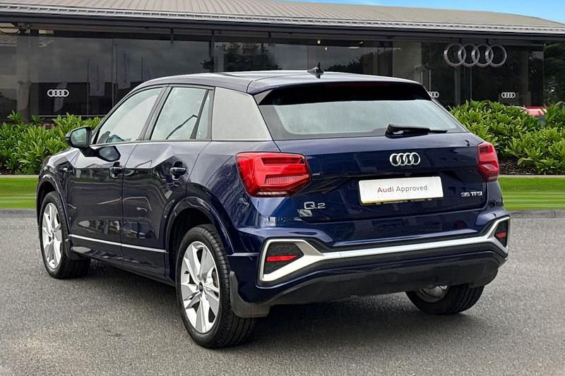 Used Audi Q2 S-Line 150 HP (110 kW) 2023 Blue SUV