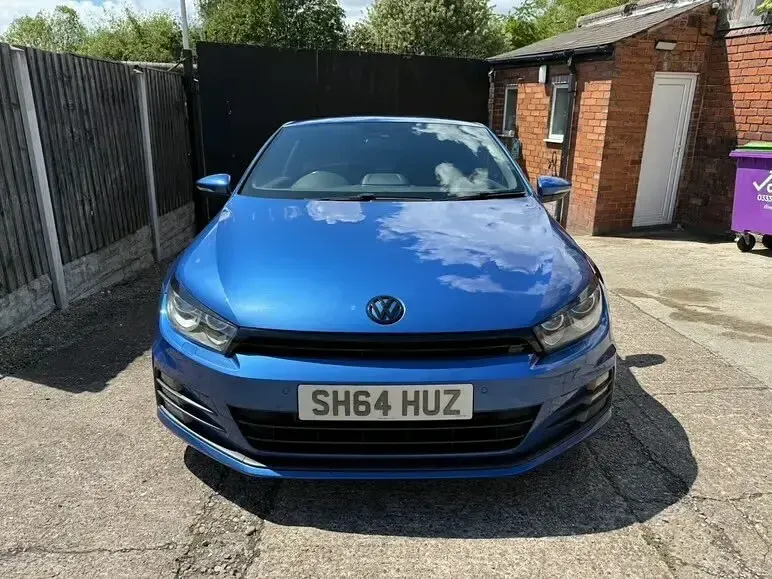 Used VW Scirocco R-line 2014 Blue Coupe