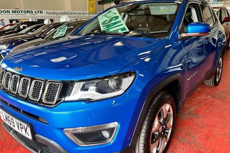Blue Used 2020 Jeep Compass Limited SUV | £16,495 (Good price) - Image 1/1