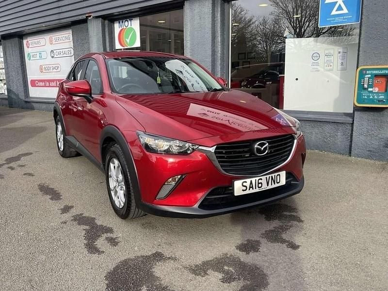Red Used 2016 Mazda CX-3 SUV | £9,995 (Good price) - Image 1/4