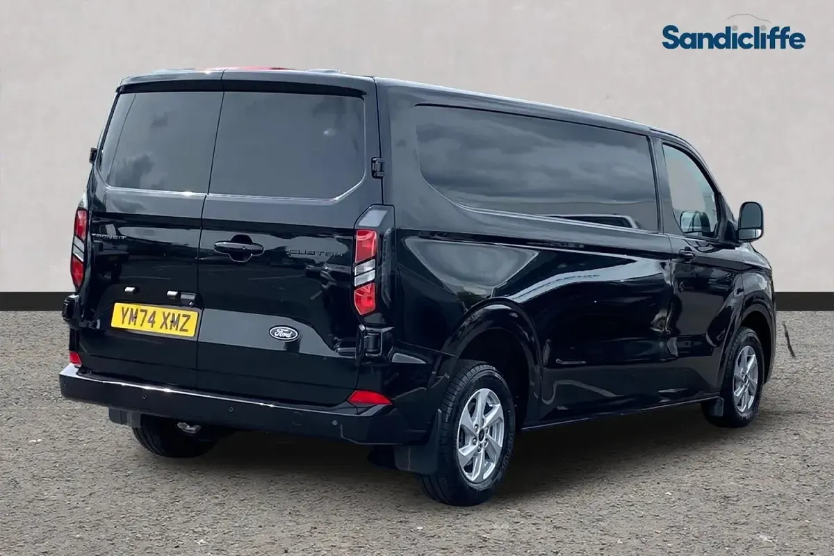 Used Ford Transit Custom Limited 136 HP (100 kW) 2024 Black Van