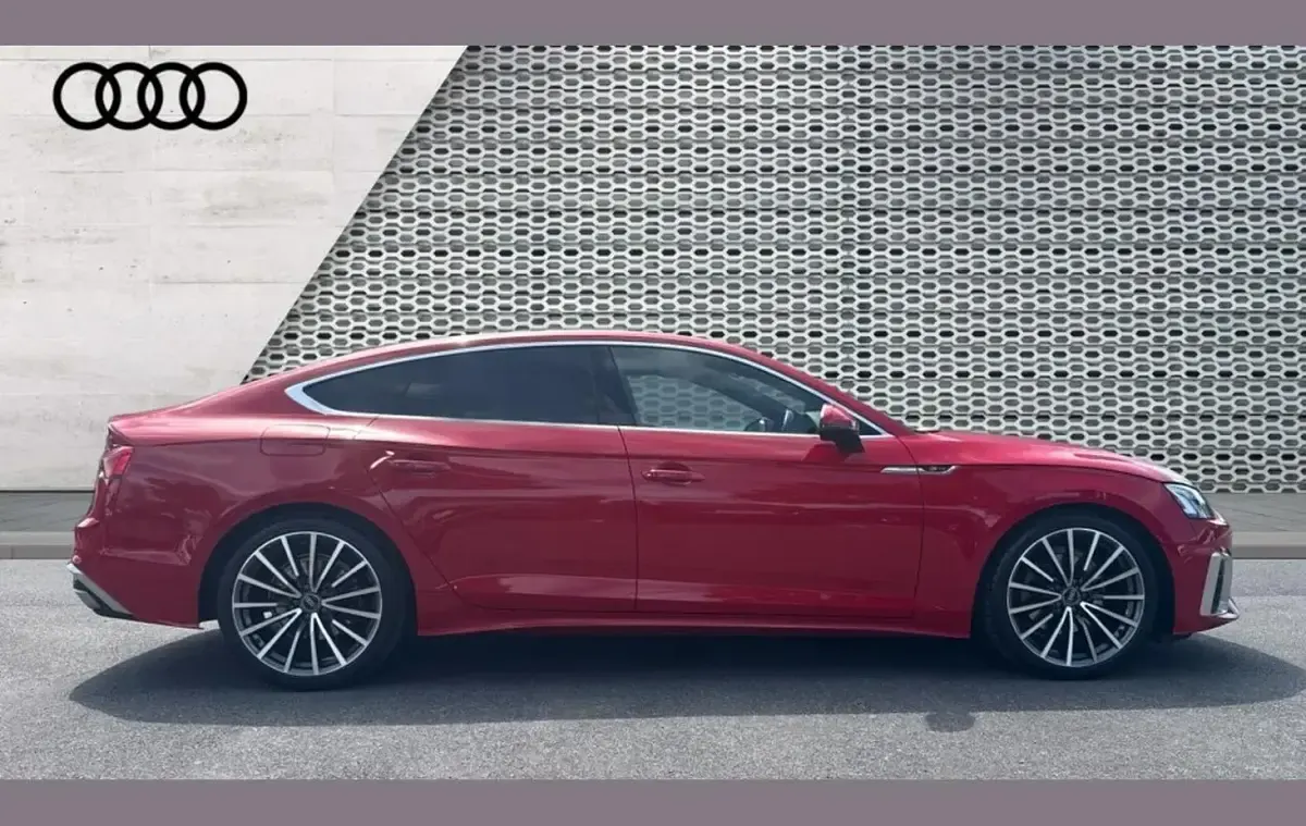 Used Audi A5 S-Line 147 HP (108 kW) 2022 Red Coupe