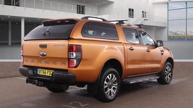 Used Ford Ranger Wildtrack 2016 Orange Pickup