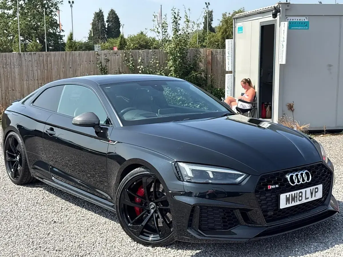 Used Audi RS5 Comfort 450 HP (330 kW) 2018 Black Coupe