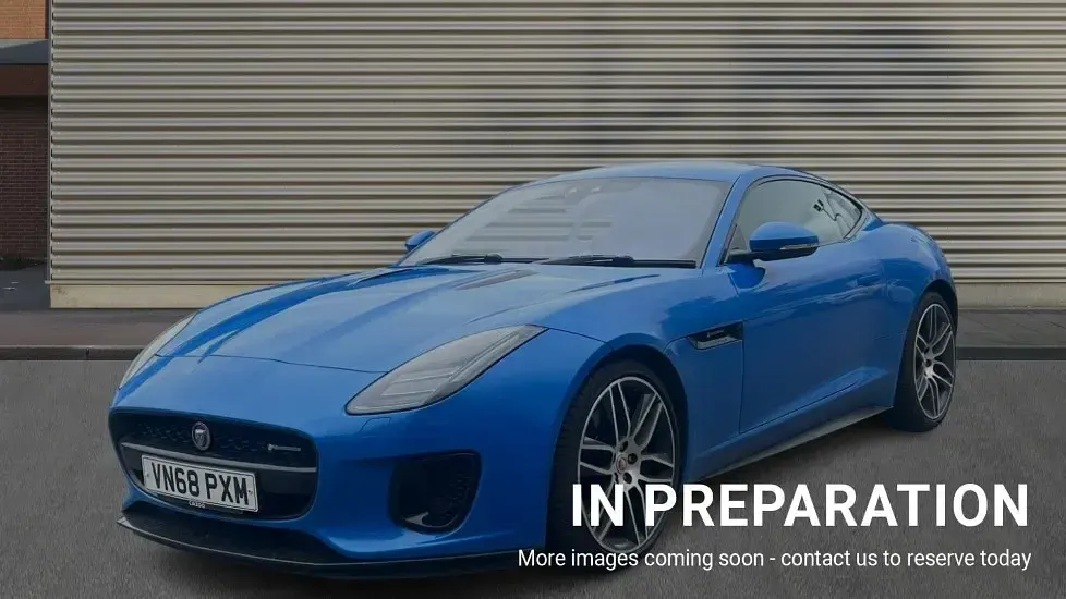 Used Jaguar F-Type R-Dynamic 300 HP (220 kW) 2018 Blue