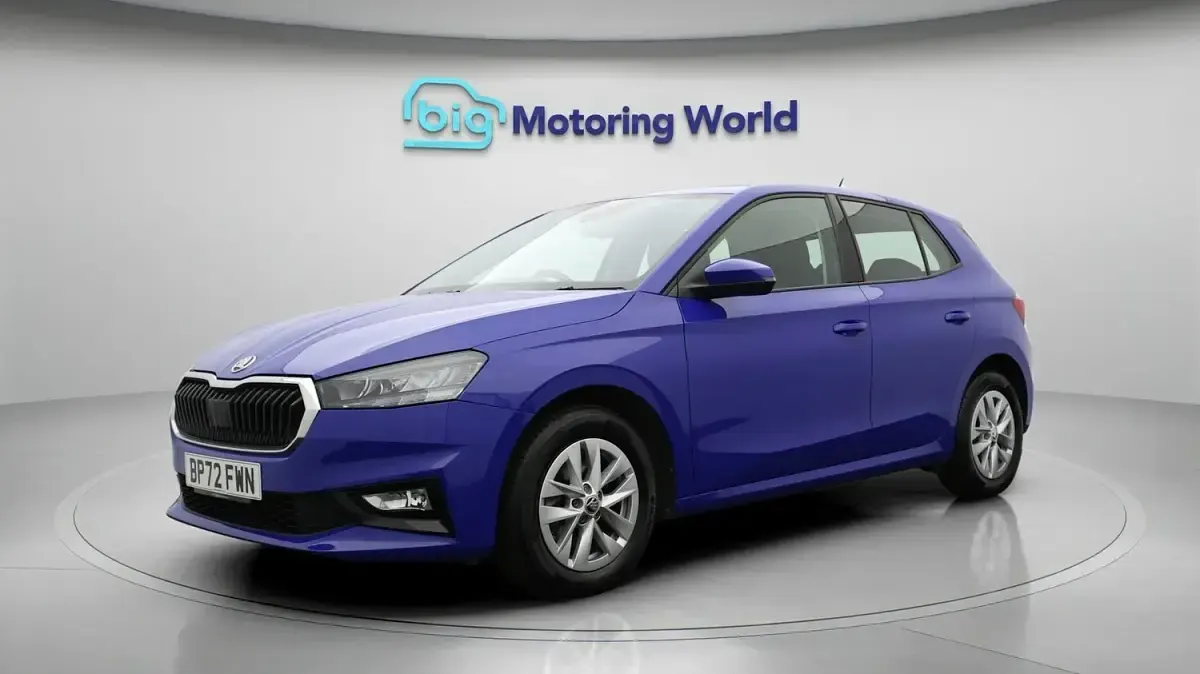 Used Skoda Fabia Comfort 110 HP (80 kW) 2023 Blue Hatchback