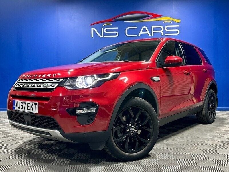 Red Used 2017 Land Rover Discovery Sport HSE SUV | £12,999 (Fair price) - Image 1/4