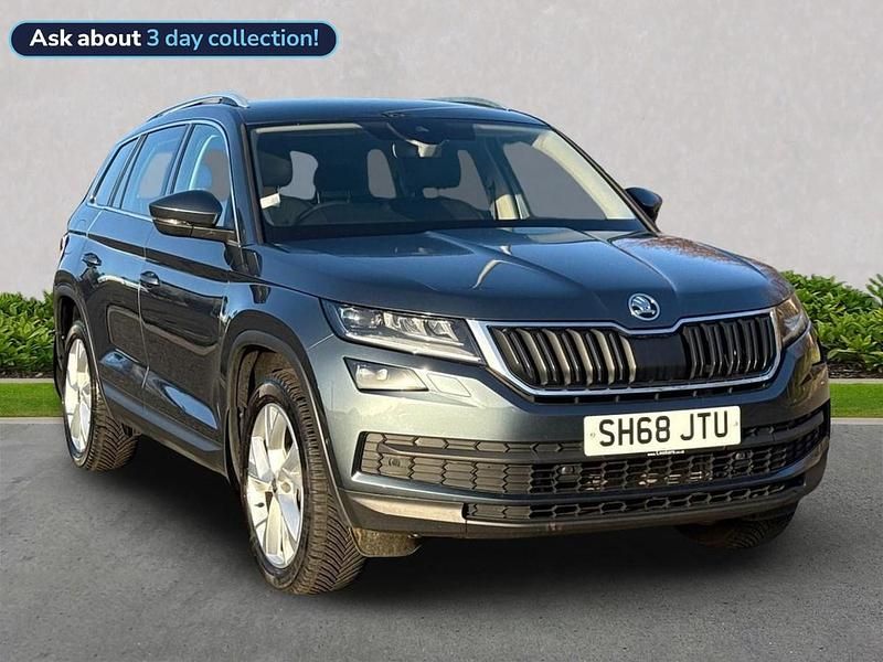 Grey Used 2019 Skoda Kodiaq SUV | £19,605 (Good price) - Image 1/2