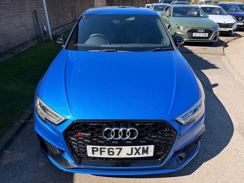 Used Audi RS3 Business 400 HP (294 kW) 2017 Blue Sedan