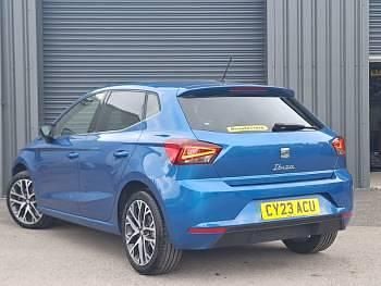 Used Seat Ibiza XCELLENCE 110 HP (80 kW) 2023 Blue Hatchback