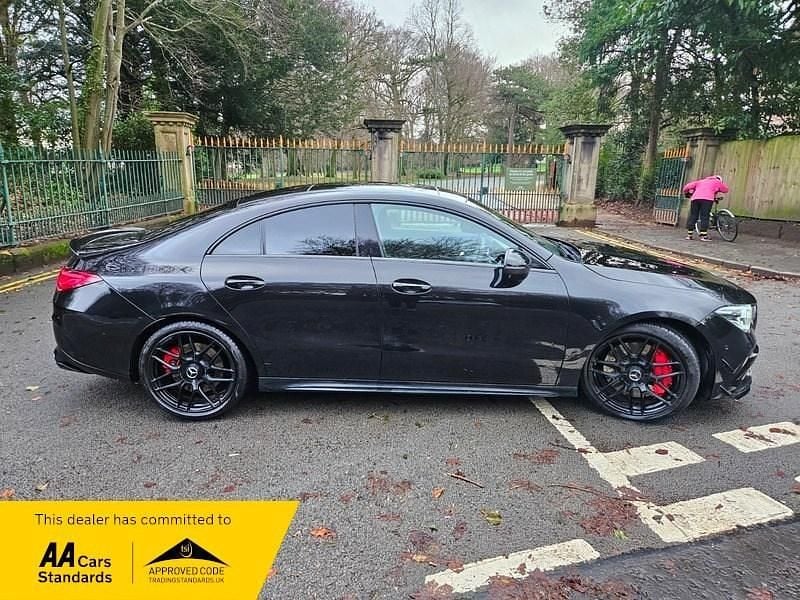 Used Mercedes CLA45 AMG AMG 421 HP (309 kW) 2020 Black Coupe