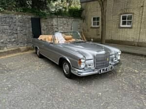Used Mercedes 220 SE 113 HP (83 kW) 1966 Silver Cabriolet