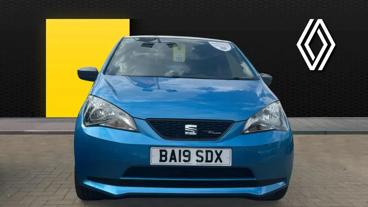 Used Seat Mii FR-Line 75 HP (55 kW) 2019 Blue Hatchback