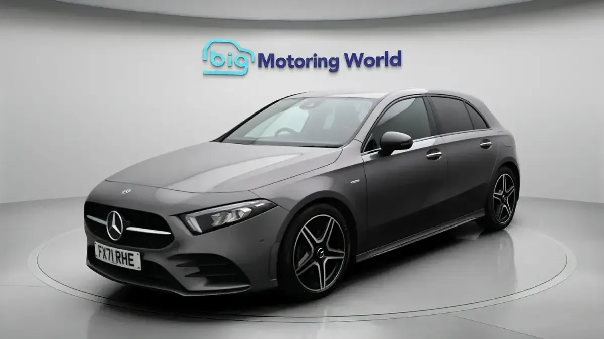 Used Mercedes A200 AMG line 163 HP (119 kW) 2022 Grey Hatchback