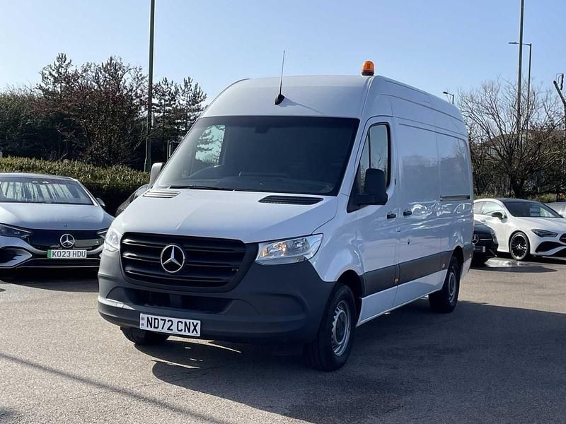 Begagnad Mercedes Sprinter Progressive 148 HK (108 kW) 2022 Vit Van
