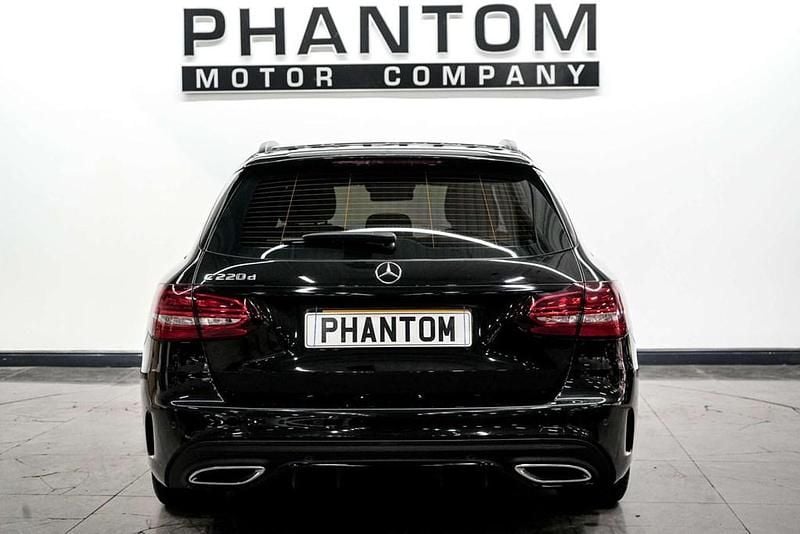 Used Mercedes C220 AMG line 2019 Black Estate
