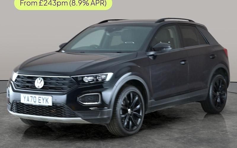 Black Used 2021 VW T-Roc Black Edition SUV | £16,134 (Fair price) - Image 1/2