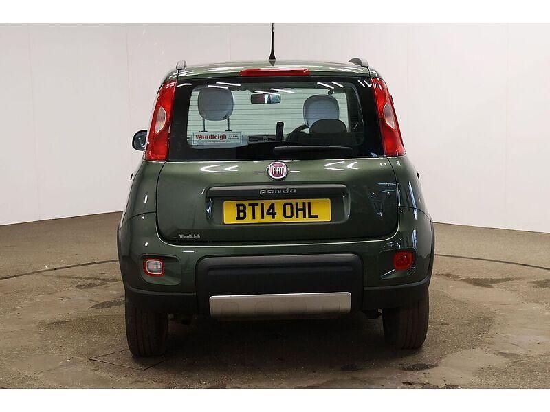 Used Fiat Panda 4x4 75 HP (55 kW) 2014 Tuscany green Hatchback