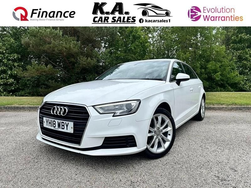 White Used 2018 Audi A3 Hatchback | £7,999 (Good price) - Image 1/4