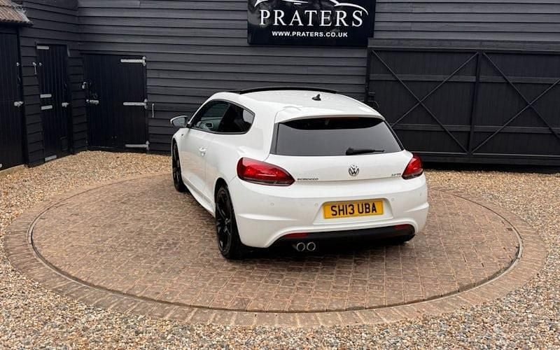 Used VW Scirocco R-line 177 HP (130 kW) 2013 White Coupe