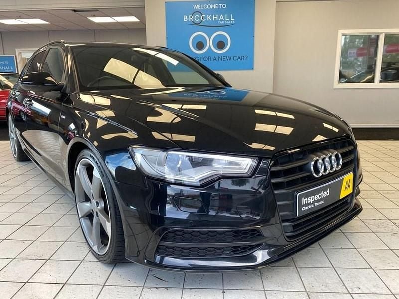 Used Audi A6 Black Edition 190 HP (139 kW) 2014 Black Estate