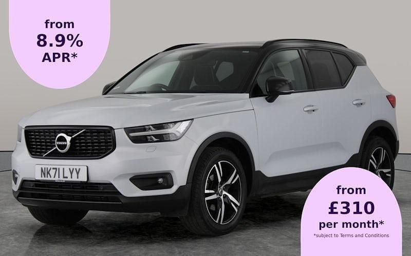 Silver Used 2021 Volvo XC40 R-Design SUV | £20,995 (Fair price) - Image 1/1