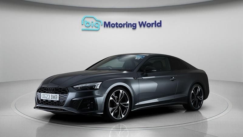 Used Audi A5 Black Edition 163 HP (119 kW) 2023 Grey Coupe